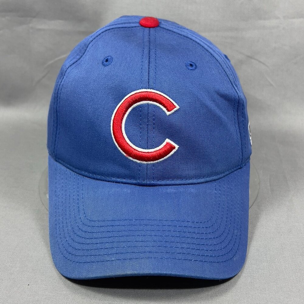 Chicago Cubs MLB Strap Back Hat Cap Blue OC Baseball Outdoor Sports Dad Mens